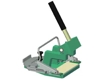 Punch press for Z-splices