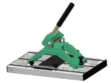 Punch press for Z-splices