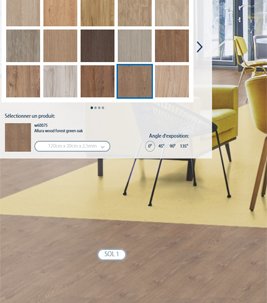 Floorplaner, simulateur de revêtements de sol