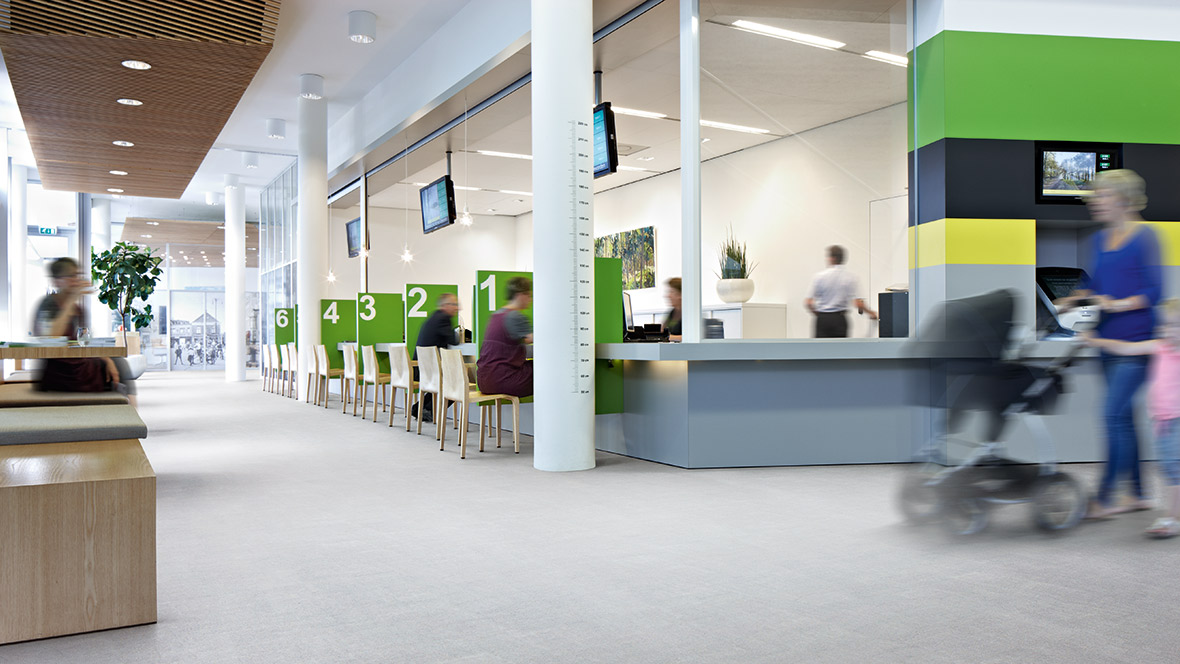 Heterogeneous vinyl flooring Forbo Flooring Systems
