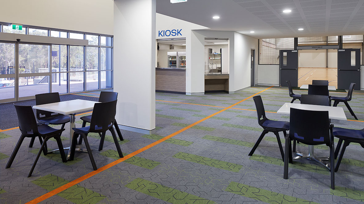 Mundaring Arena - Flotex planks triad Mundaring Arena - Flotex planks triad