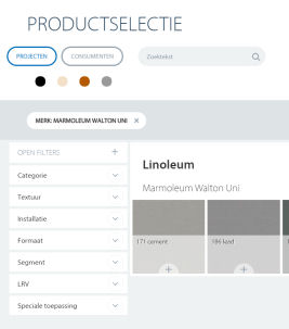 Productselector
