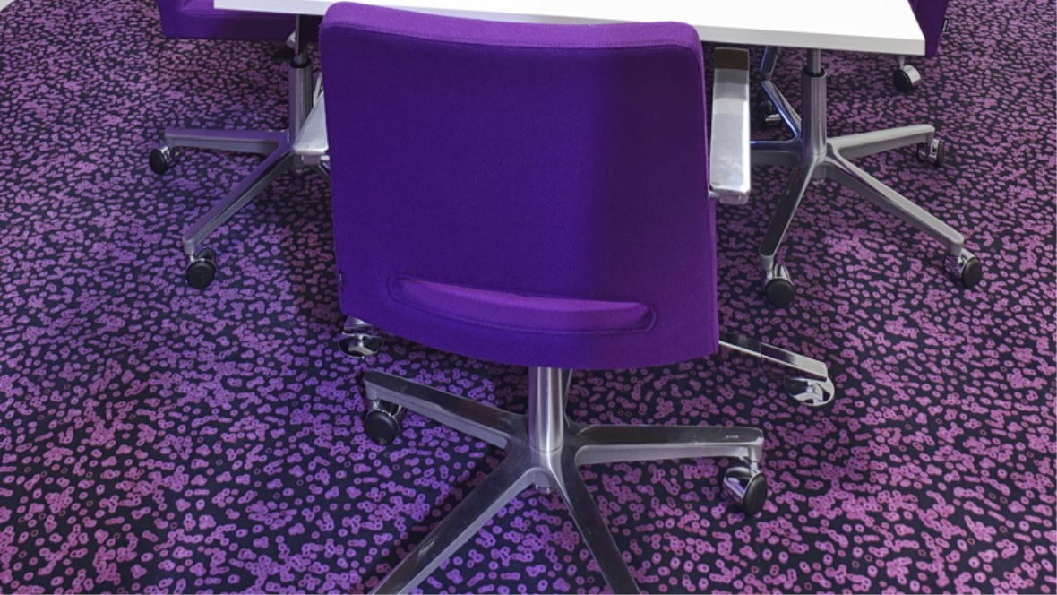 Flotex Atos Oy, office, Helsinki, Finland Flotex Colour tiles