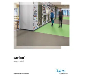 Sarlon acoustic vinyl brochure 