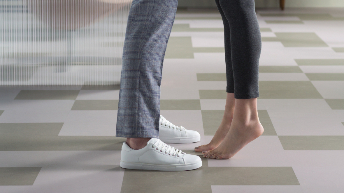 Marmoleum Click linoleum panels Forbo Flooring Systems