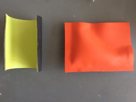 Material experimentation Material experimentation