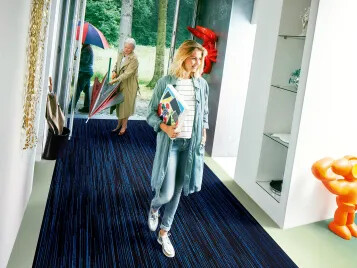 Coral entrance flooring 