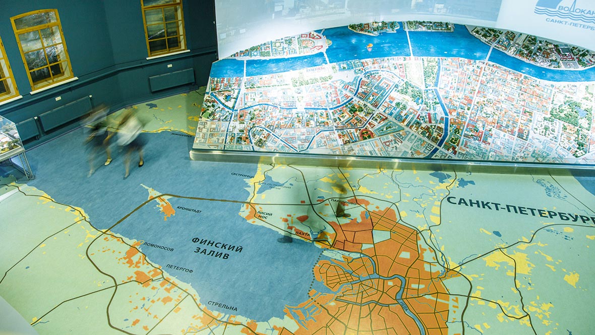 Aquajet Museum of Water Russia Marmoleum Tailor made