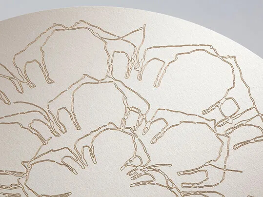 Giraffe stool laser detail