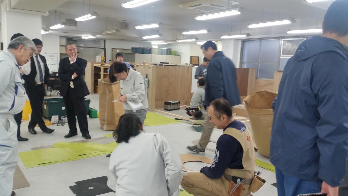 マーモリウム施工研修会 2016年 Nov 1