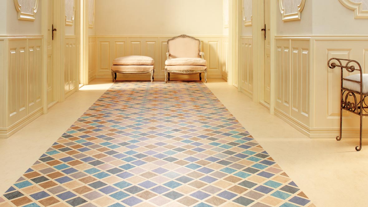 Marmoleum meets Mendini Marmoleum meets Mendini