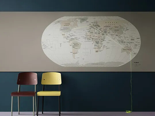 Bulletin Board 2182 WORLDMAP