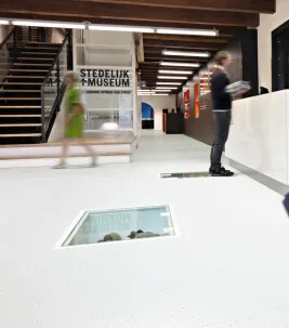 Step safety flooring