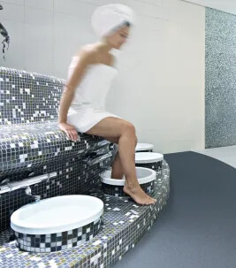 Wellness, safety flooring, wetroom flooring