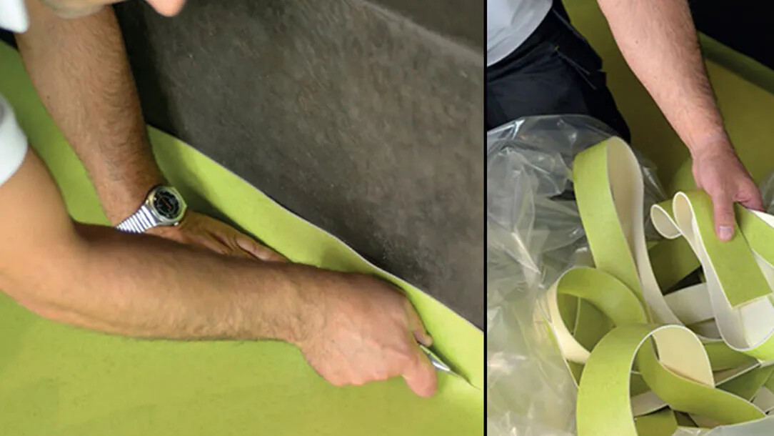 Revêtement de sol | Recyclage déchets chantier | Forbo Flooring Systems Revêtement de sol | Recyclage déchets chantier | Forbo Flooring Systems