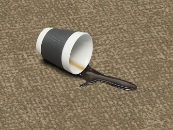 Flotex Metro Sand 246012 coffee stain