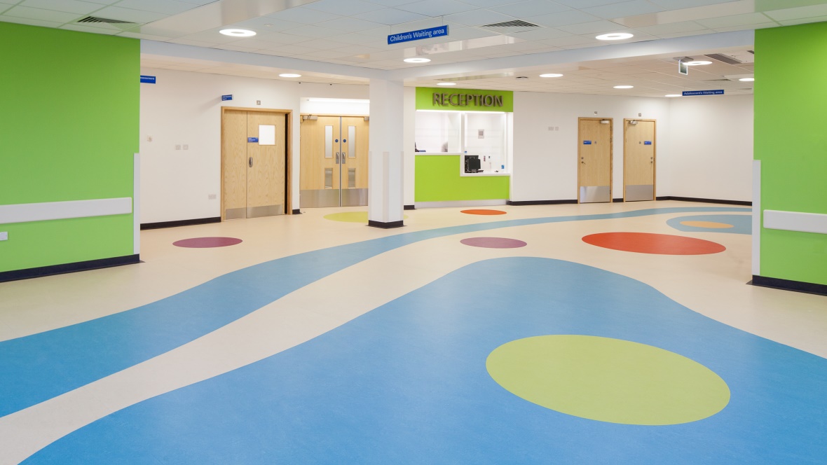 Healthcare Hospital Flooring Forbo Systems Australia Sunderland Royal Hospital Flooring