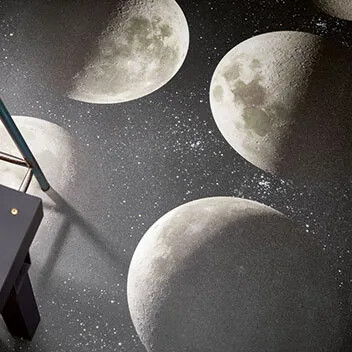 Step Digital Print 1798 moon